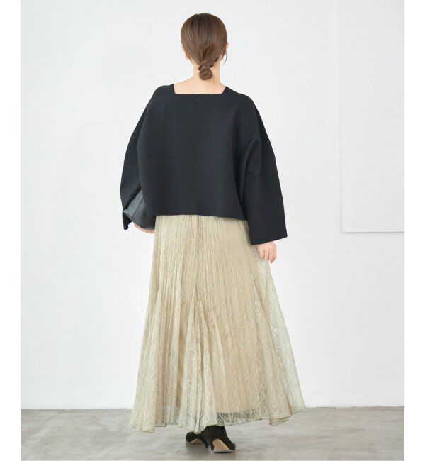 IENA「レースプリーツスカート」|スカート|