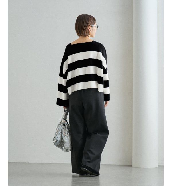 IENA「スーパーファインスムースプルオーバー」|ニット・セーター|