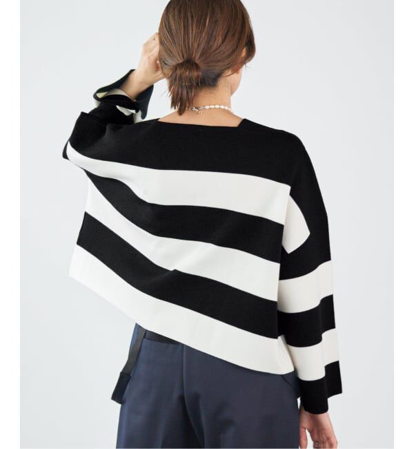 IENA「スーパーファインスムースプルオーバー」|ニット・セーター|