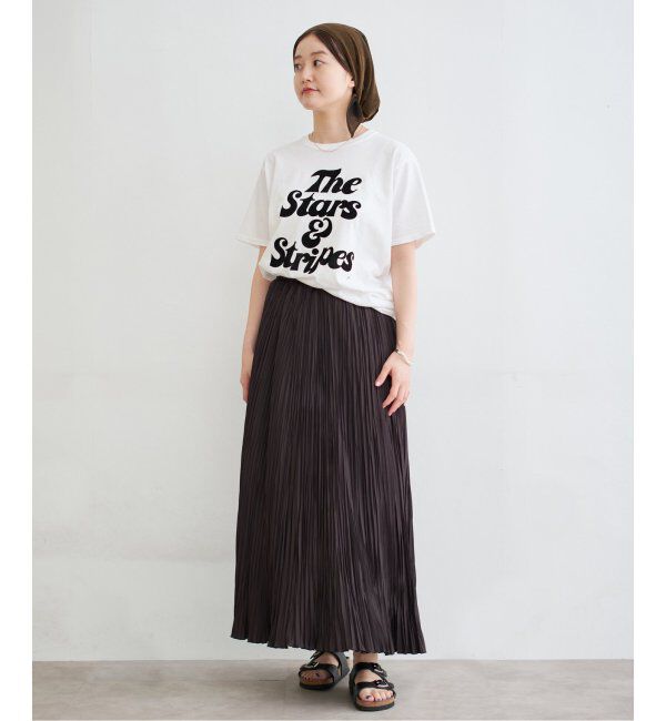 IENA「COUTURE D&rsquo;ADAM/クチュールドアダム TheStars&Stripes Tシャツ」|Tシャツ・カットソー|