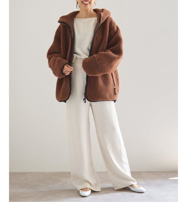 IENA「Maison IENA フードボアブルゾン」|その他|