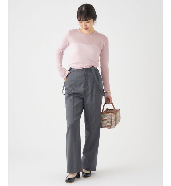 IENA「《追加2》リヨセルカシミヤロングTシャツ」|Tシャツ・カットソー|