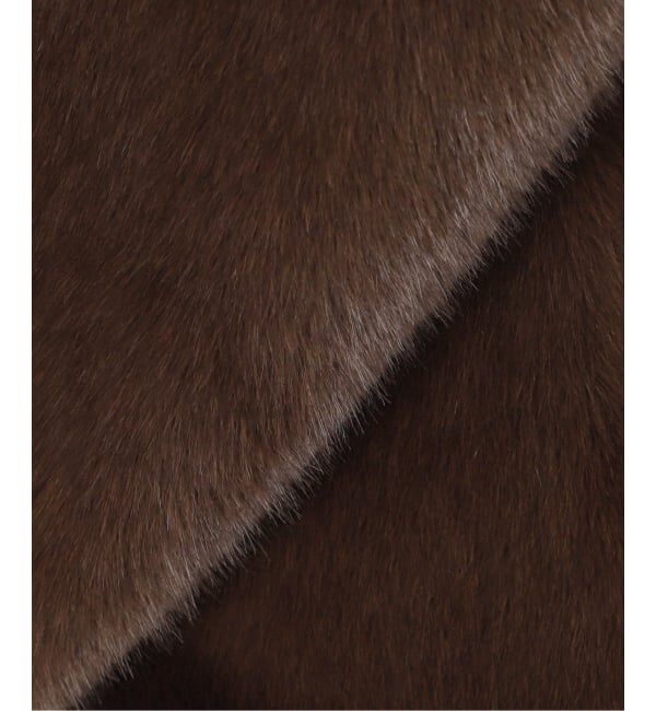 SLOBE IENA「《WEB限定/追加》FAKEファーフードブルゾン」|その他|