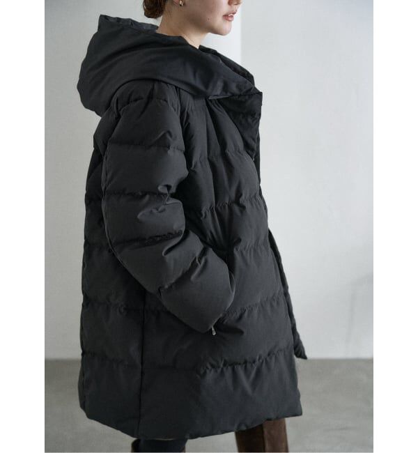 IENA「LIMONTA パフィーネックミドルダウン」|ダウン|