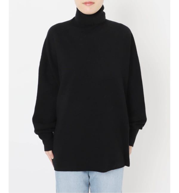 IENA「《追加》Fineニュージーウール ハイネックプルオーバー」|ニット・セーター|