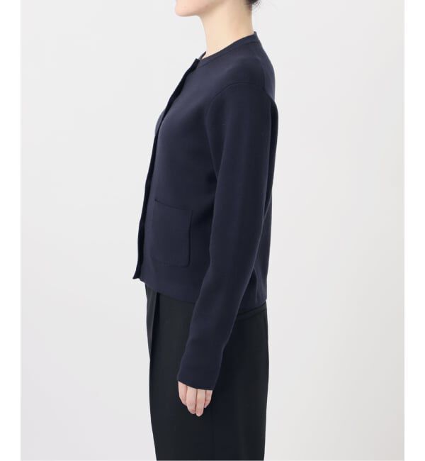 VERMEIL par iena「《予約》スムースクルーネックショートカーディガン」|カーディガン|