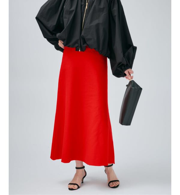 VERMEIL par iena「《予約》ダンボールニットフレアスカート」|スカート|