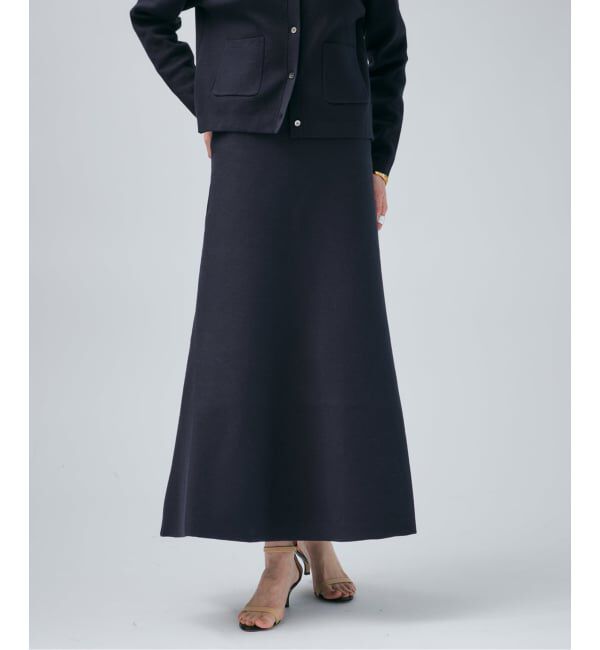 VERMEIL par iena「《予約》ダンボールニットフレアスカート」|スカート|