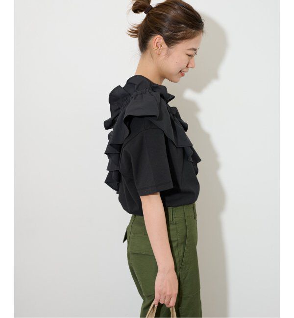 JOURNAL STANDARD relume「フリルパーツセットTシャツ」|Tシャツ・カットソー|