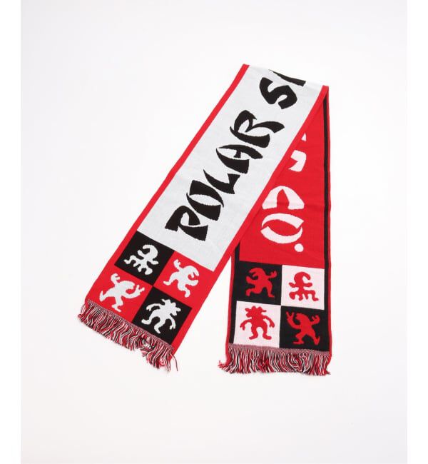 JOURNAL STANDARD「POLAR SKATE CO./ポーラースケートカンパニー Football Scarf Checkers」|マフラー|