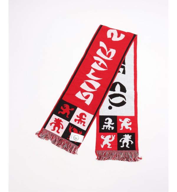 JOURNAL STANDARD「POLAR SKATE CO./ポーラースケートカンパニー Football Scarf Checkers」|マフラー|