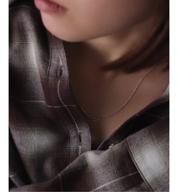 Spick and Span「【SAMH by LILAS】デタッチャブルフックネックレス K10*SV」|ネックレス|