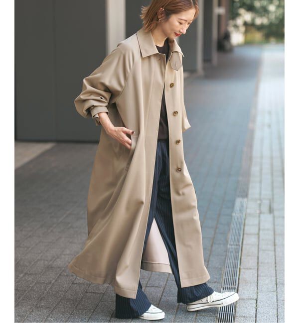 スピックアンドスパン　ステンカラーウールトレンチ　spick and span ステンカラーウールトレンチ（Spick and Span）｜ルミネのファッション