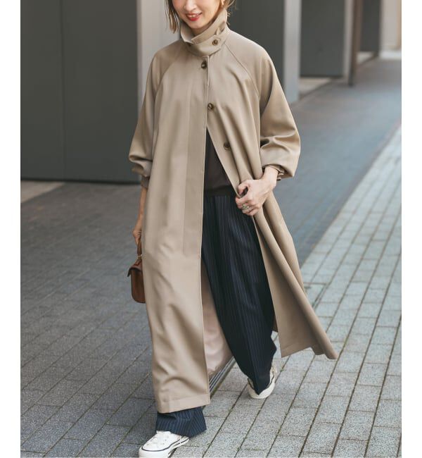 ステンカラーウールトレンチ（Spick and Span）｜ルミネのファッション