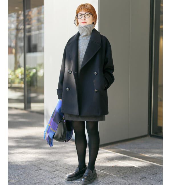 Spick and Span「《追加》S160ビーバーPコート」|ピーコート|