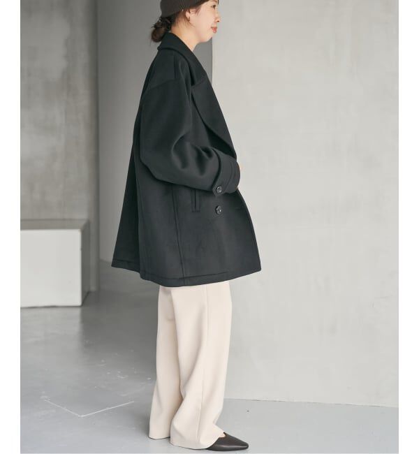 Spick and Span「《追加》S160ビーバーPコート」|ピーコート|