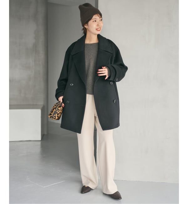 Spick and Span「《追加》S160ビーバーPコート」|ピーコート|