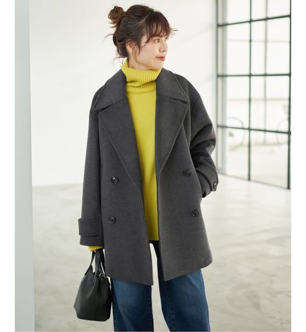 Spick and Span「《追加》S160ビーバーPコート」|ピーコート|