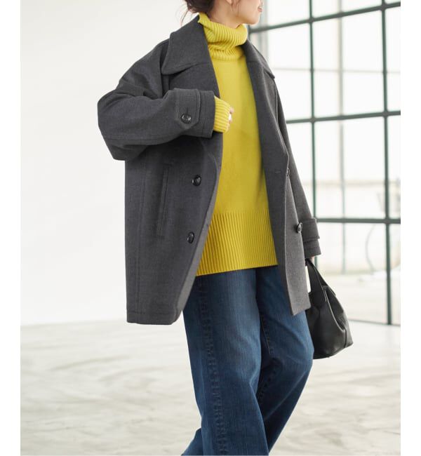 Spick and Span「《追加》S160ビーバーPコート」|ピーコート|