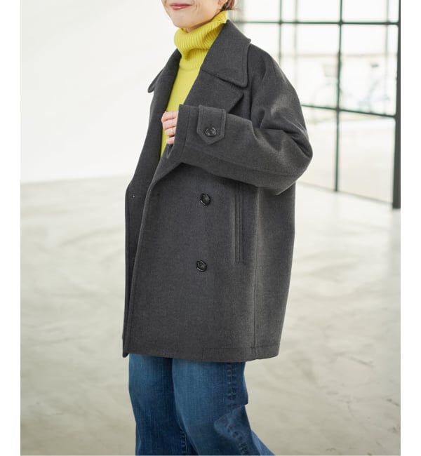 Spick and Span「《追加》S160ビーバーPコート」|ピーコート|