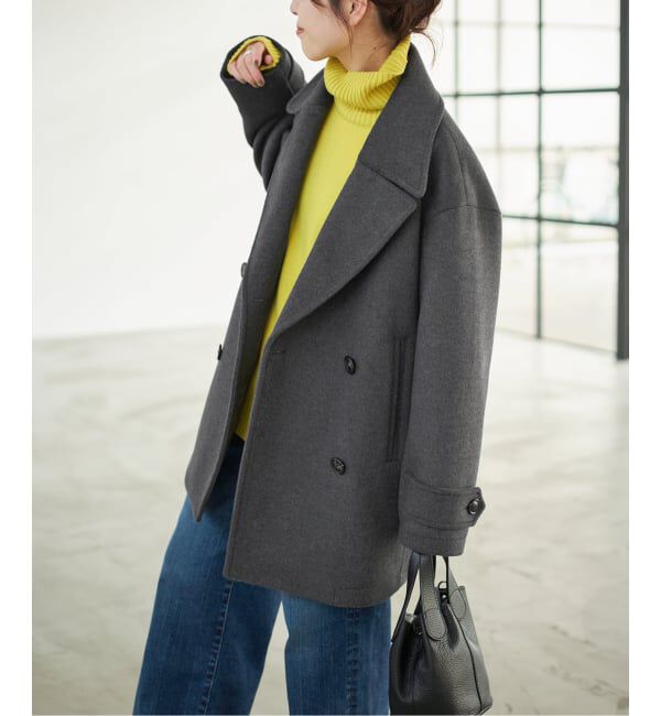 Spick and Span「《追加》S160ビーバーPコート」|ピーコート|