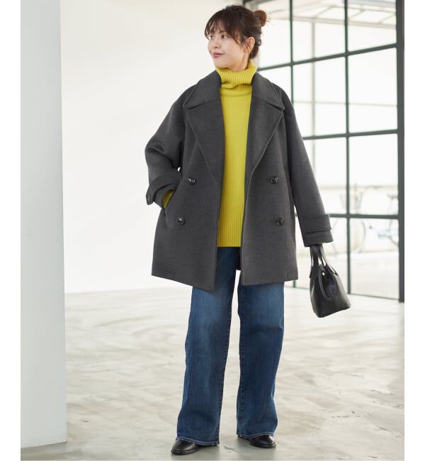Spick and Span「《追加》S160ビーバーPコート」|ピーコート|