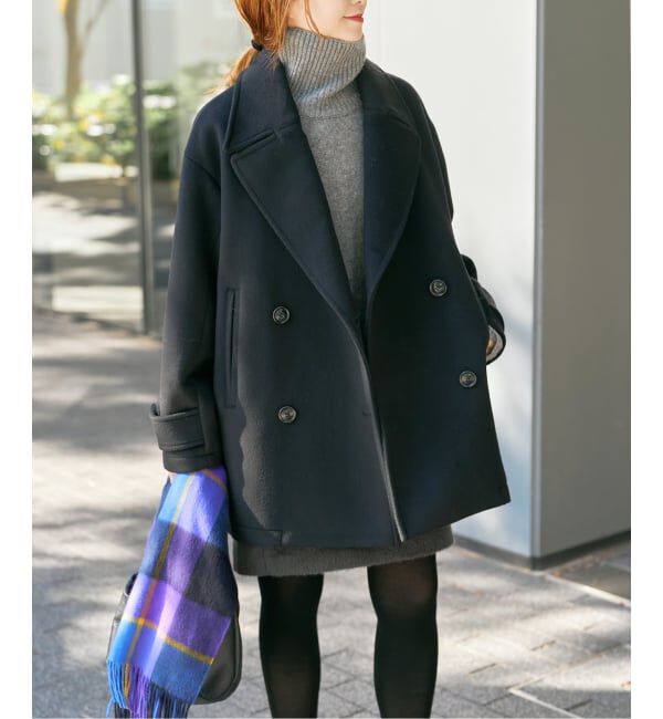 Spick and Span「《追加》S160ビーバーPコート」|ピーコート|