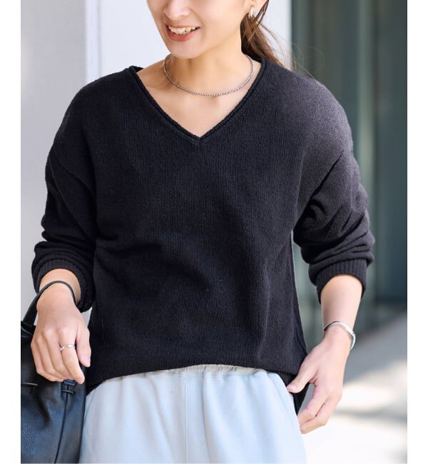 FRAMeWORK「≪予約≫カベイトVネックニット」|ニット・セーター|