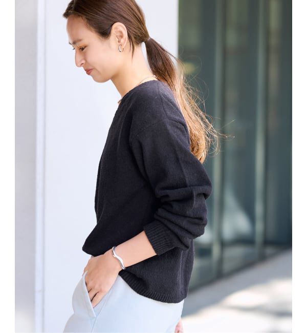 FRAMeWORK「≪予約≫カベイトVネックニット」|ニット・セーター|