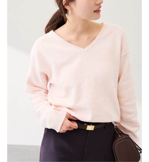 FRAMeWORK「≪予約≫カベイトVネックニット」|ニット・セーター|