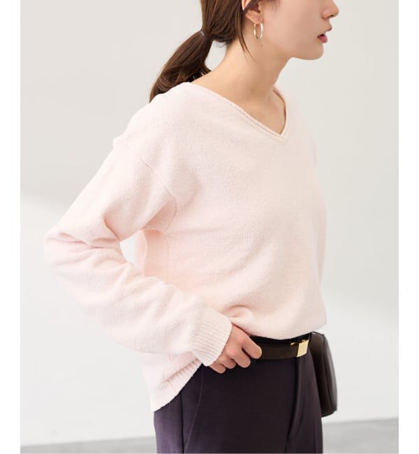 FRAMeWORK「≪予約≫カベイトVネックニット」|ニット・セーター|