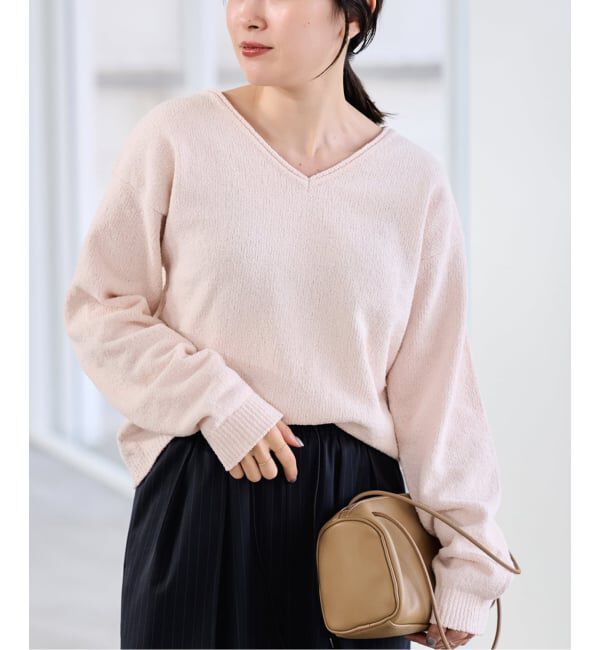 FRAMeWORK「≪予約≫カベイトVネックニット」|ニット・セーター|