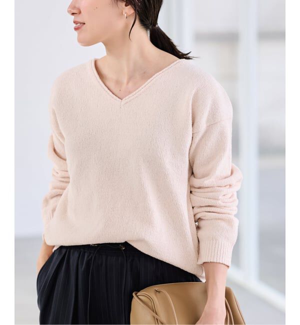 FRAMeWORK「≪予約≫カベイトVネックニット」|ニット・セーター|