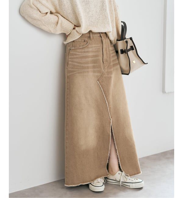 Spick and Span「《予約》5 1/2 TRAPEZE LINE SKIRT」|スカート|