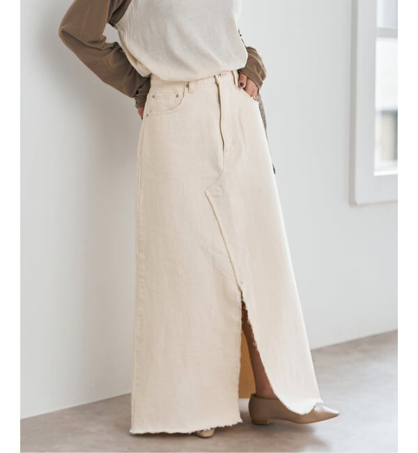 Spick and Span「《予約》5 1/2 TRAPEZE LINE SKIRT」|スカート|