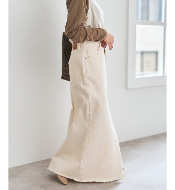 Spick and Span「《予約》5 1/2 TRAPEZE LINE SKIRT」|スカート|