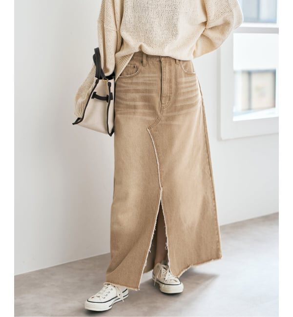 Spick and Span「《予約》5 1/2 TRAPEZE LINE SKIRT」|スカート|