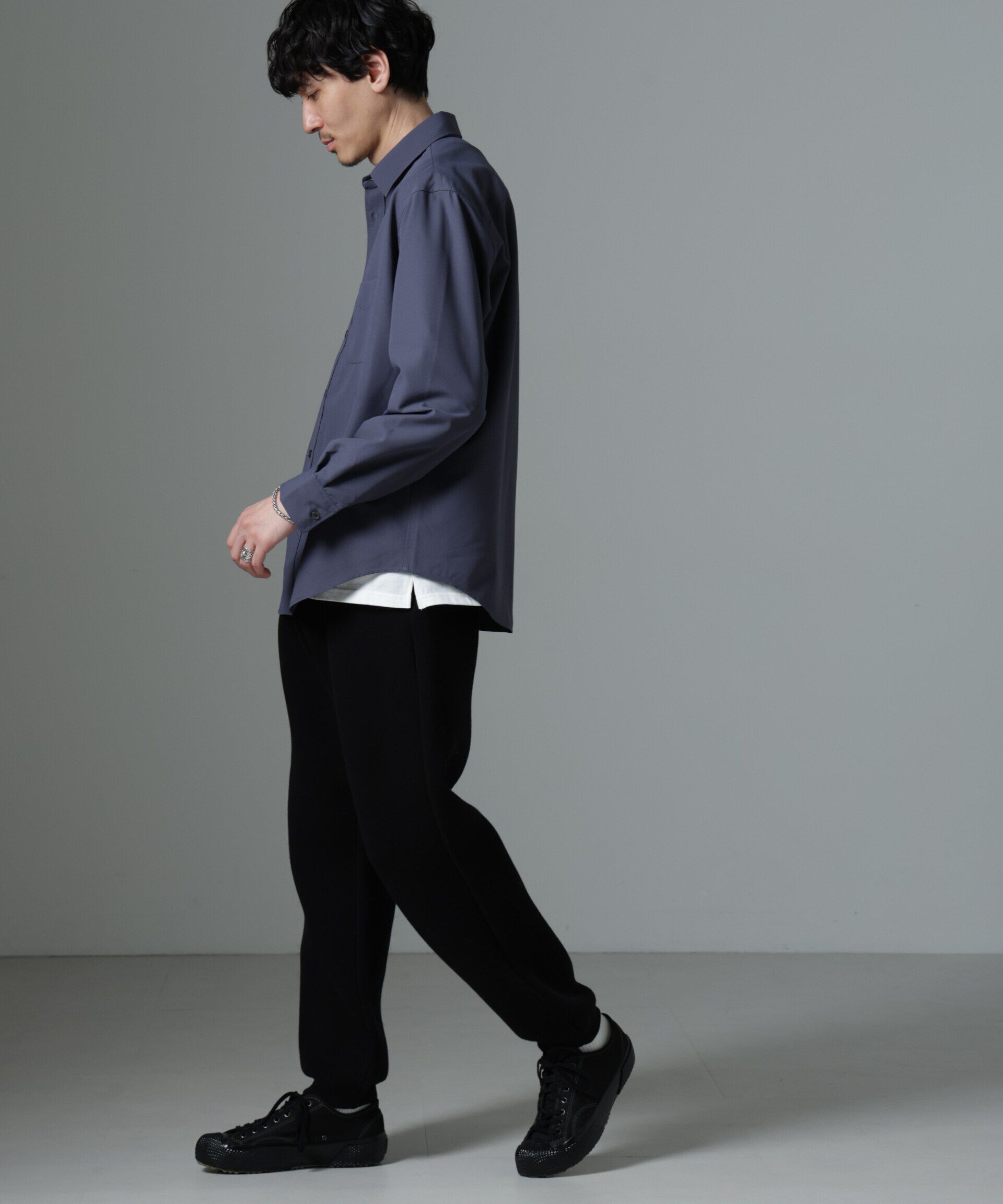 nano･universe「AMATA コットンタッチレギュラーカラーシャツ」|シャツ・ブラウス|