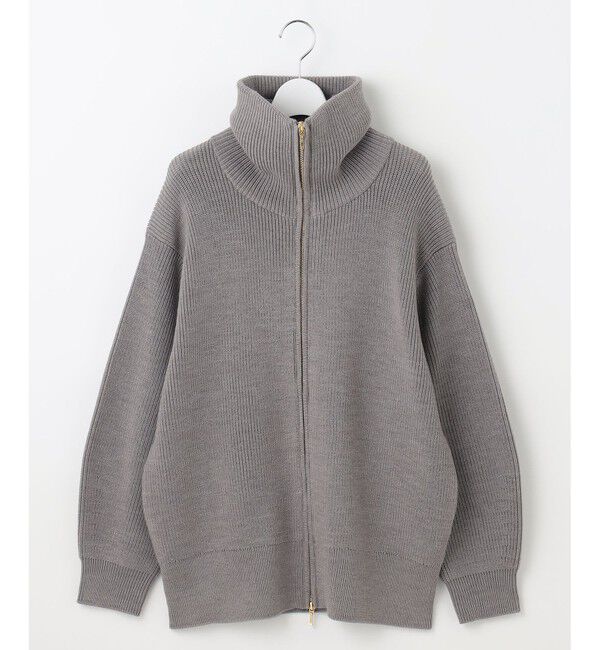 自由区「【洗える】ジップアップニット アウター」|その他|