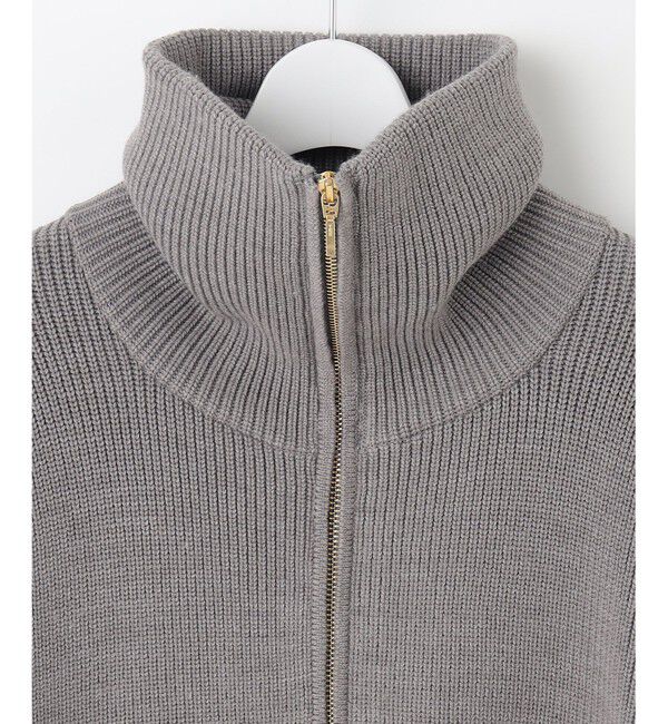 自由区「【洗える】ジップアップニット アウター」|その他|