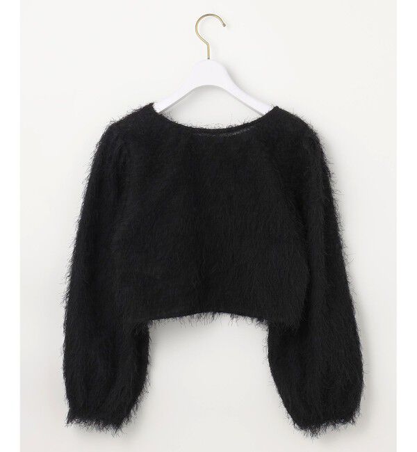 any SiS「【洗える】カットジャカード 羽織」|ノーカラージャケット|