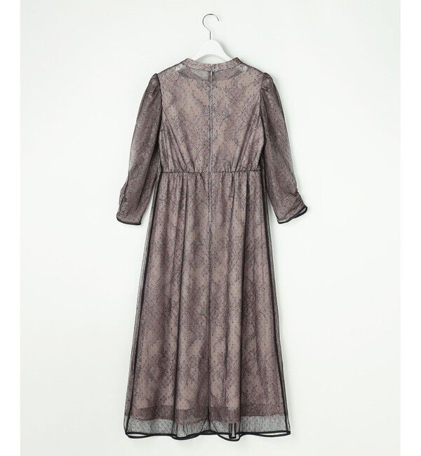 ANY SIS「【Lily Calin】バイカラードットチュール ドレス」|ドレス|