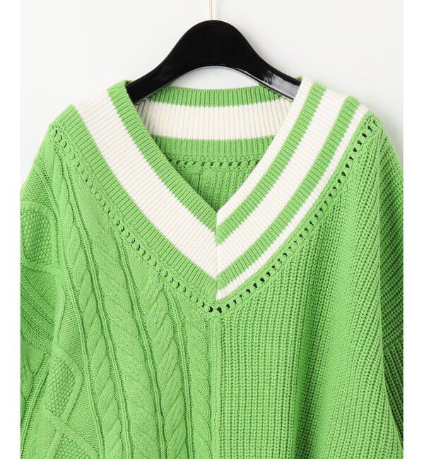  「アシメトリーニットトップ」|ニット・セーター|