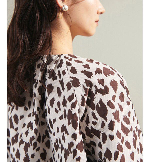 Grace Class「レオパードジャガードブルゾン」|ブルゾン・スタジャン|