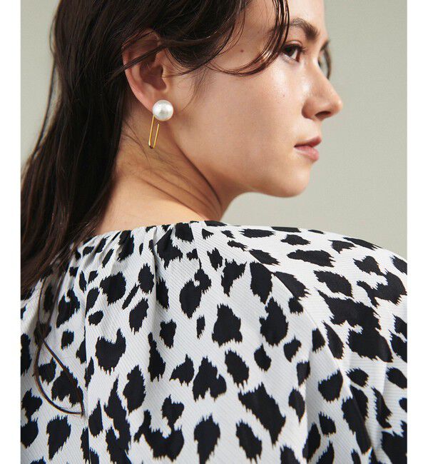 Grace Class「レオパードジャガードブルゾン」|ブルゾン・スタジャン|