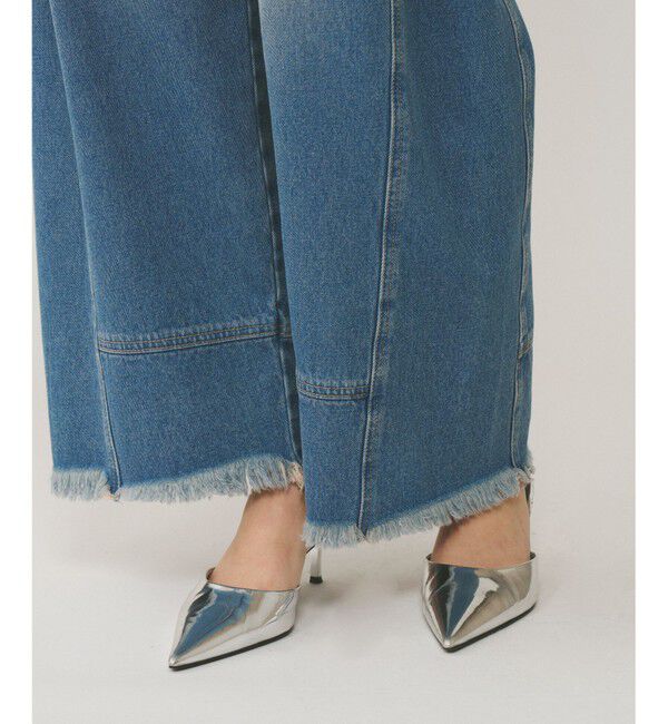 Diagram「ライン切替デニムパンツ」|デニム|