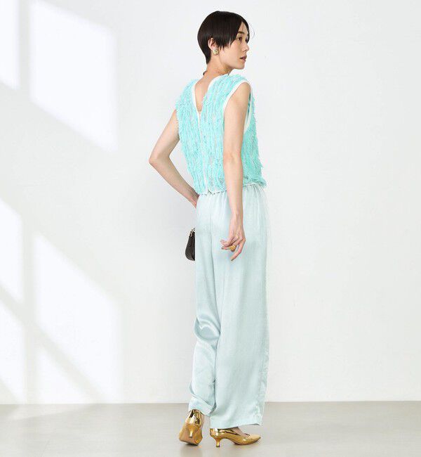 NOLLEY'S「ウォッシャブルサテンイージーパンツ」|その他|