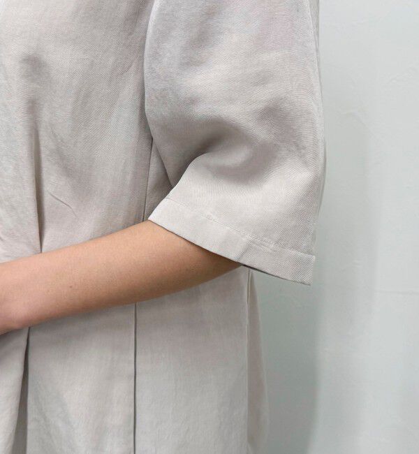 fredy emue「《セットアップ対応》レーヨン麻半袖ジャケット」|テーラードジャケット|