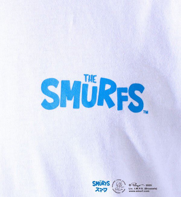 FREDY MAC「「CUTE CHARACTERS」スマーフ集合 バックプリントTシャツ③」|Tシャツ・カットソー|