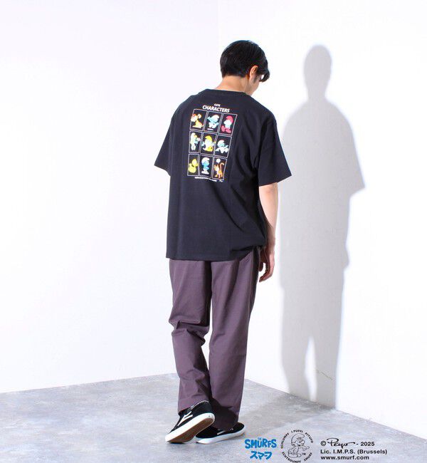 FREDY MAC「「CUTE CHARACTERS」スマーフ集合 バックプリントTシャツ③」|Tシャツ・カットソー|